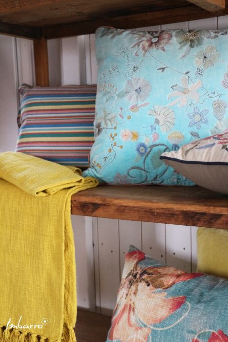 imbarro Plaid Shellia Ocre