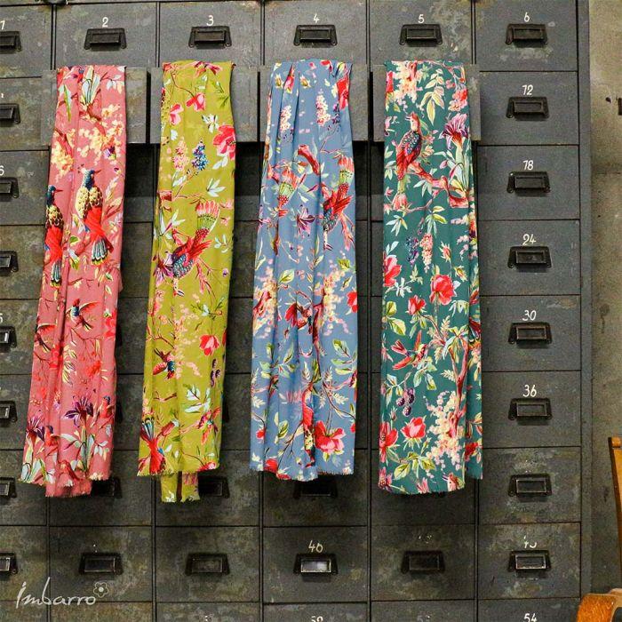 Imbarro Shawl Paradise Royal Moss