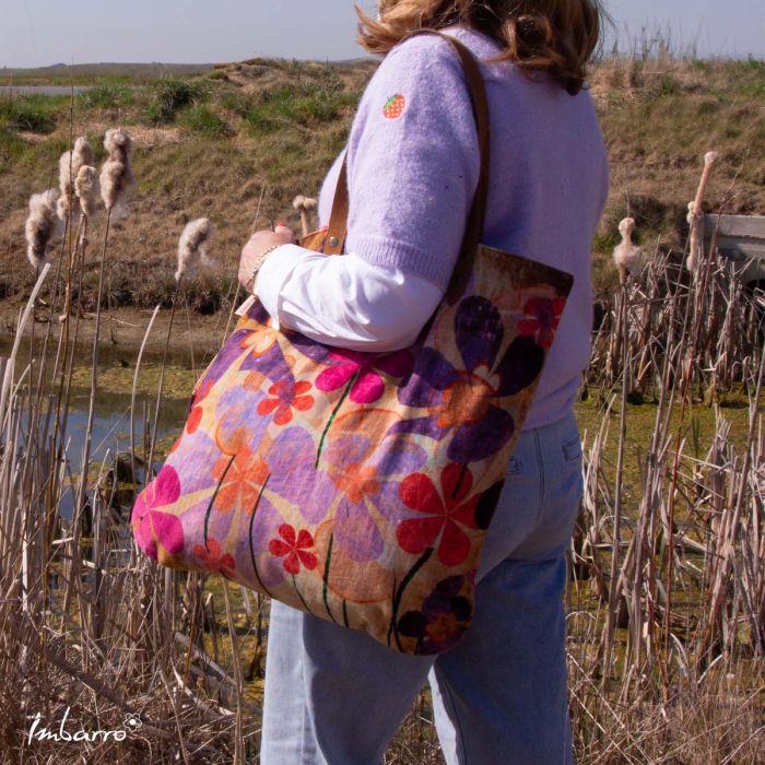 Imbarro Shopper Flowers Kiran