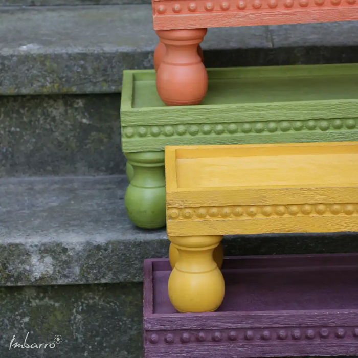 imbarro Tafel Milly Yellow - set of 2