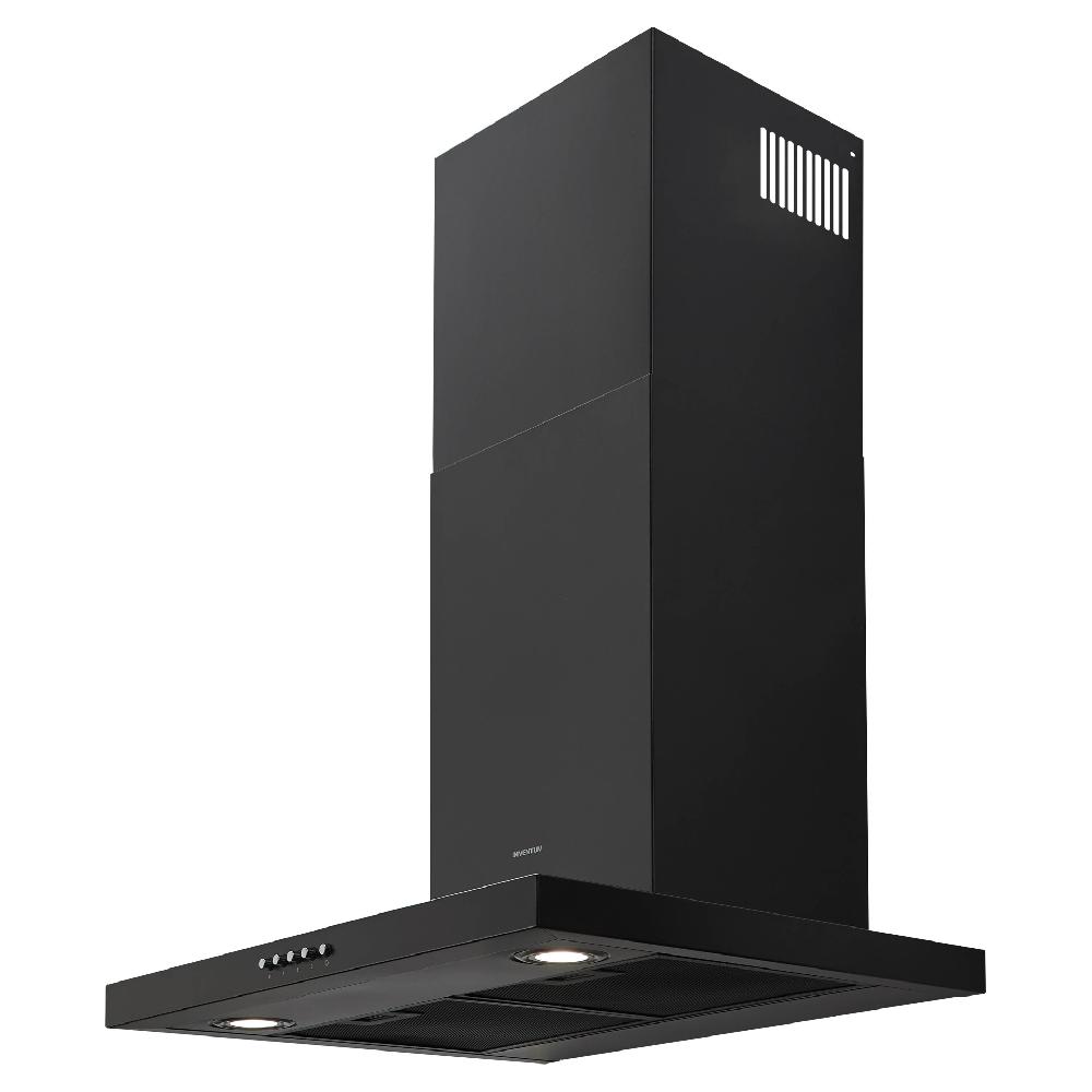 Inventum Afzuigkap - Blokschouw - 60 Cm - Zwart