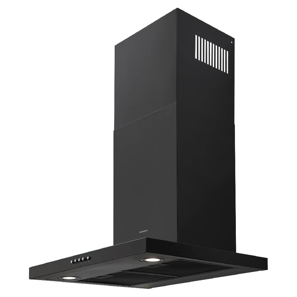 Inventum Afzuigkap - Blokschouw - 60 Cm - Zwart