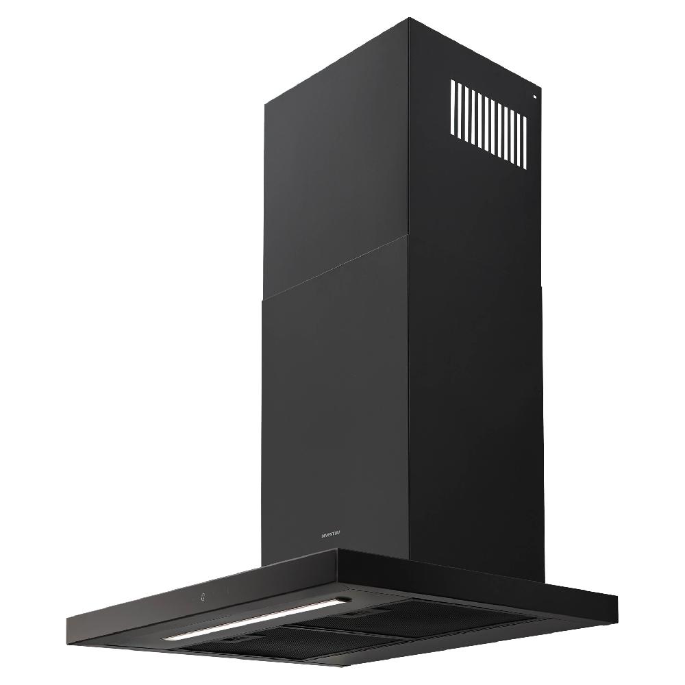 Inventum Afzuigkap - Blokschouw - 60 Cm - Zwart