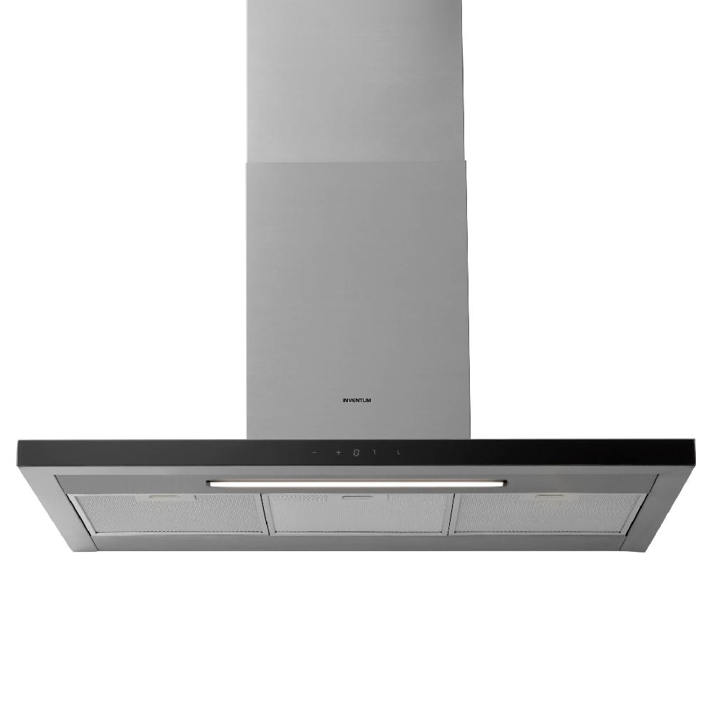 inventum Afzuigkap - Blokschouw - 90 cm - RVS