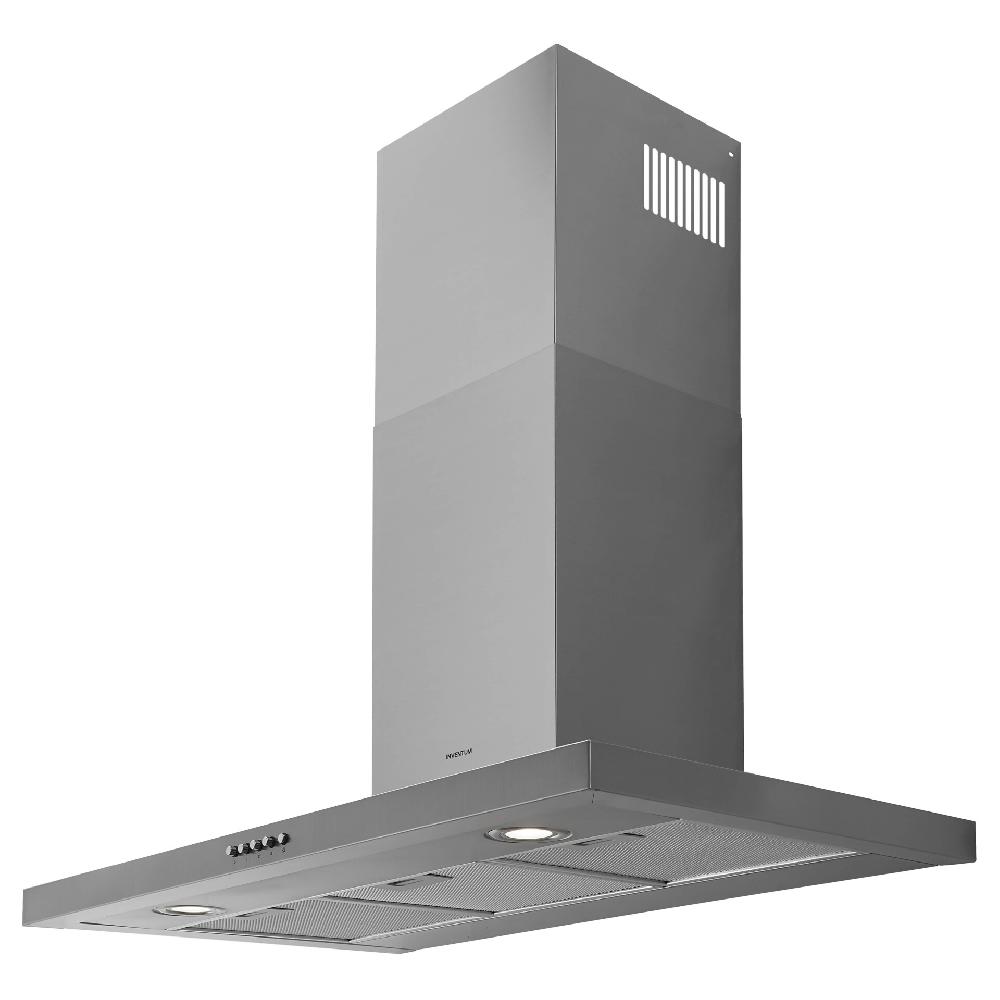 Inventum Afzuigkap - Blokschouw - 90 Cm - RVS