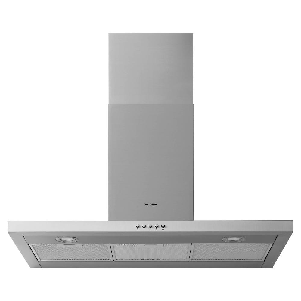 Inventum Afzuigkap - Blokschouw - 90 Cm - RVS