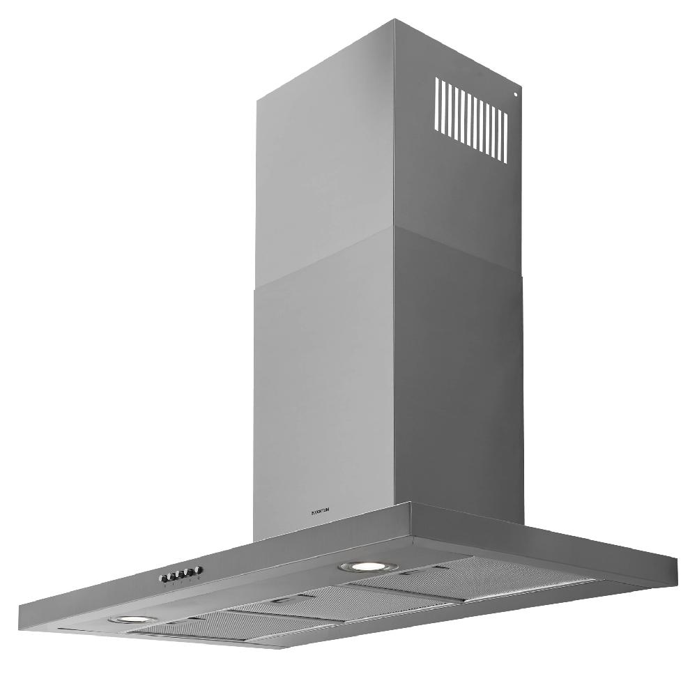 Inventum Afzuigkap - Blokschouw - 90 Cm - RVS