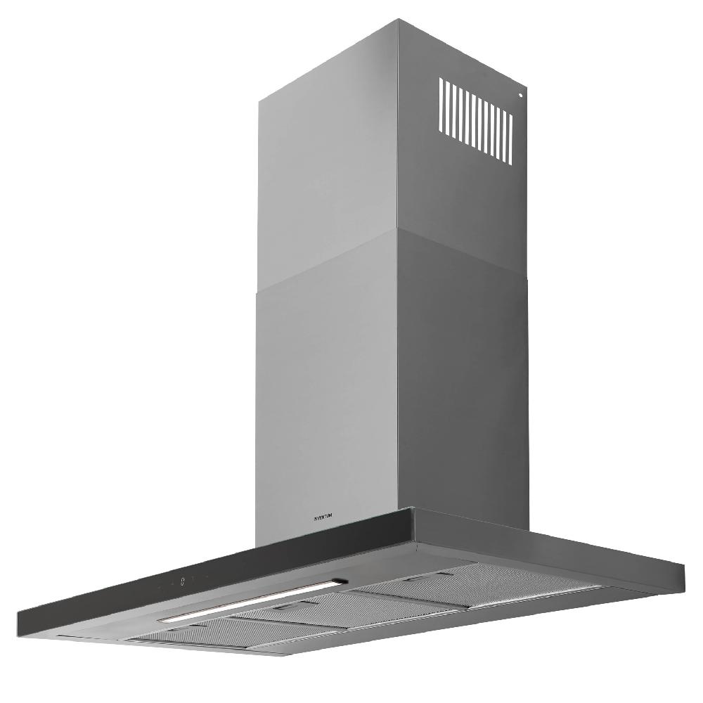 Inventum Afzuigkap - Blokschouw - 90 Cm - RVS