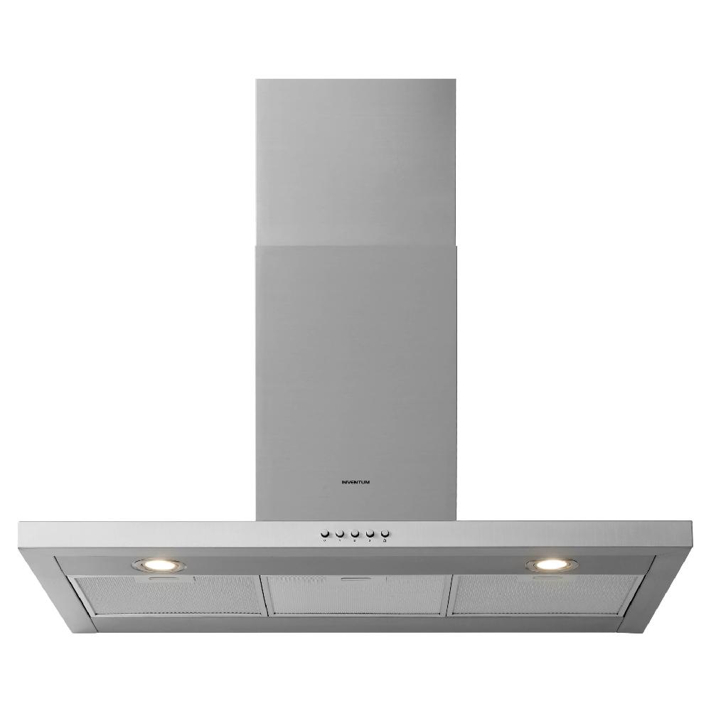 inventum Afzuigkap - Blokschouw - 90 cm - RVS