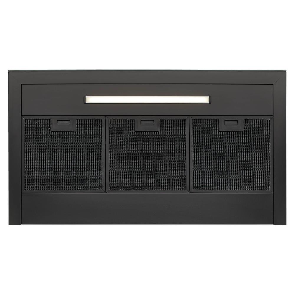 Inventum Afzuigkap - Blokschouw - 90 Cm - Zwart