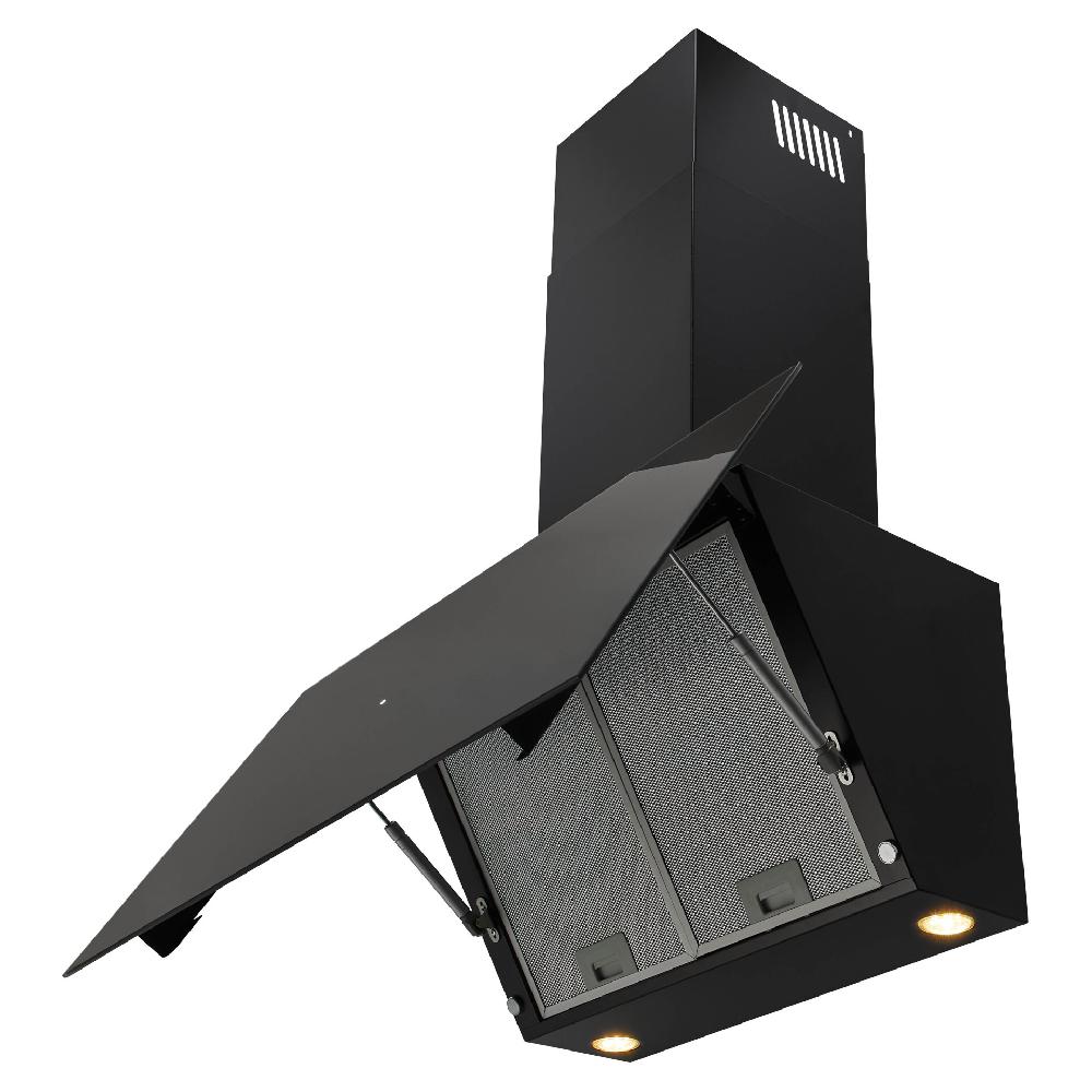 Inventum Afzuigkap - Diagonaal - 80 Cm - Zwart