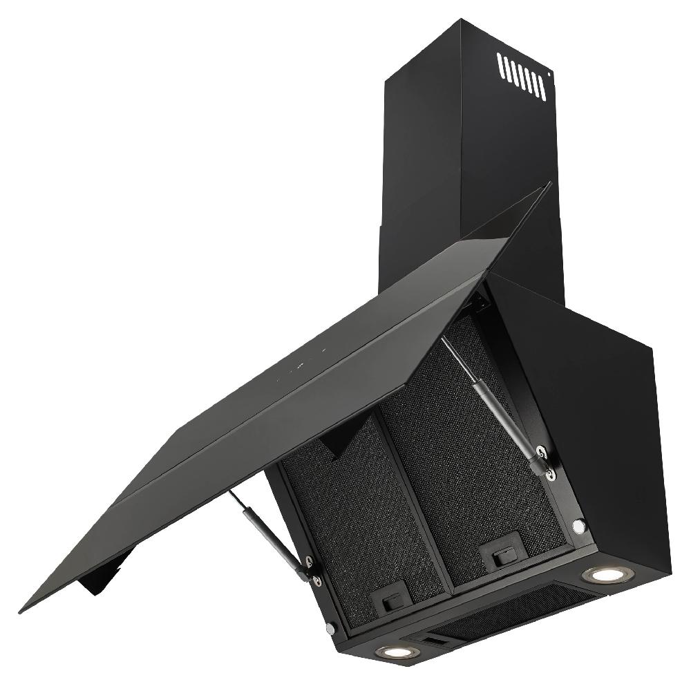 Inventum Afzuigkap - Diagonaal - 90 Cm - Zwart