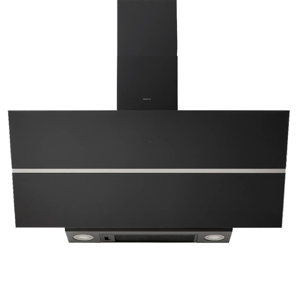 Inventum Afzuigkap - Diagonaal - 90 Cm - Zwart