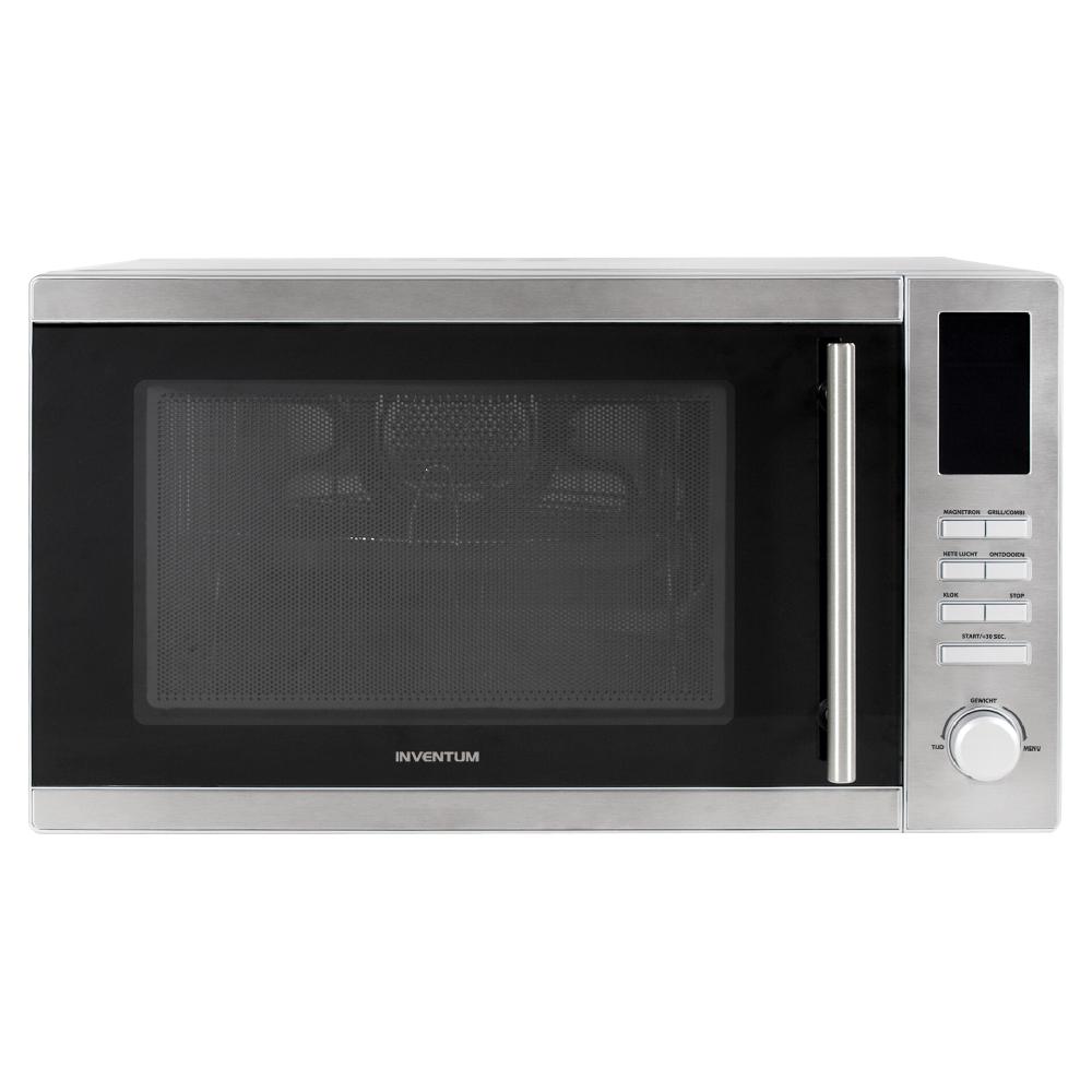 inventum Combimagnetron - 25 liter - RVS/Zwart