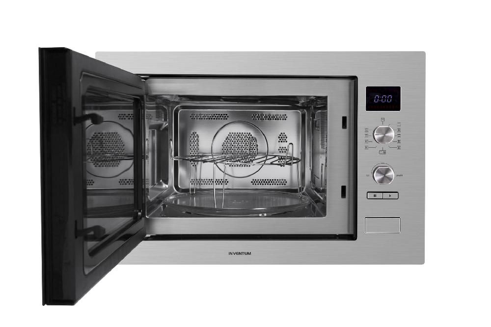 Inventum Combimagnetron - 32 L - Nis 38 Cm - RVS/Zwart