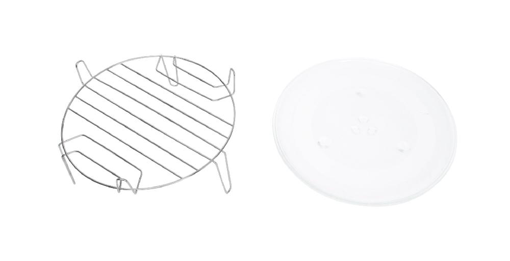 Inventum Combimagnetron - 32 L - Nis 38 Cm - RVS/Zwart