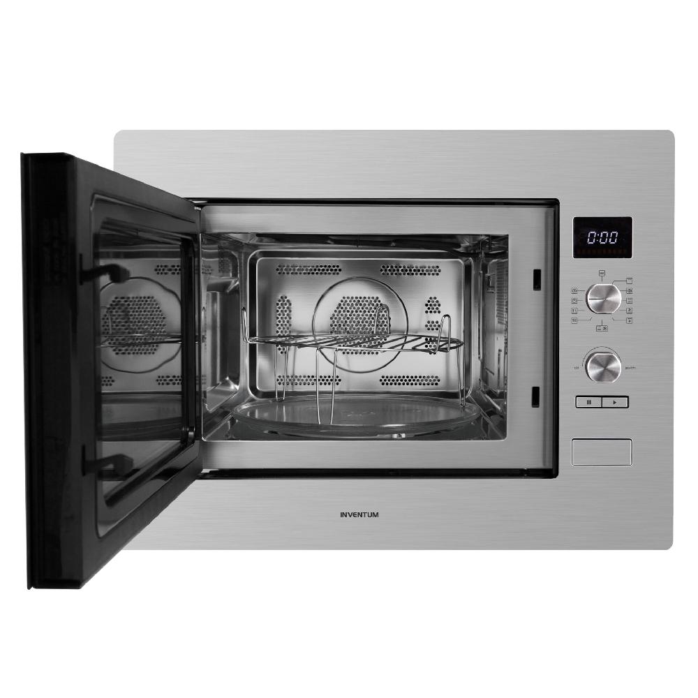 Inventum Combimagnetron - 32 L - Nis 45 Cm - RVS/Zwart