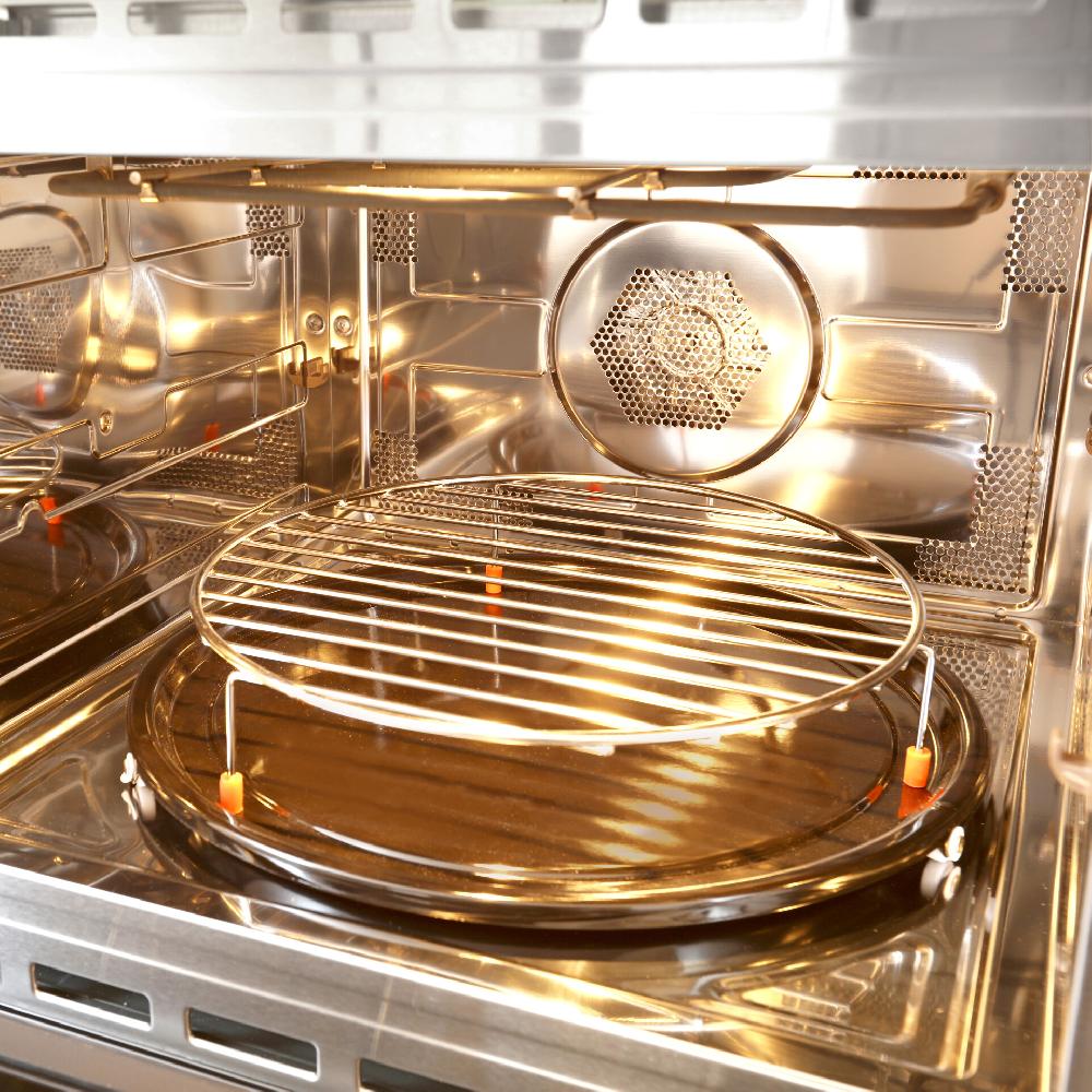 Inventum Combimagnetron Oven - 44 L - Nis 45 Cm - Zwart