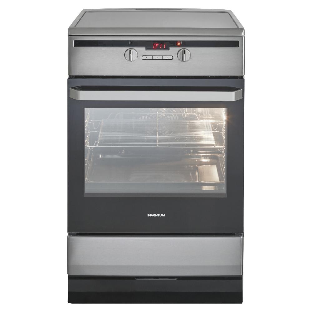inventum Fornuis - Inductie - 60 cm - RVS/Zwart