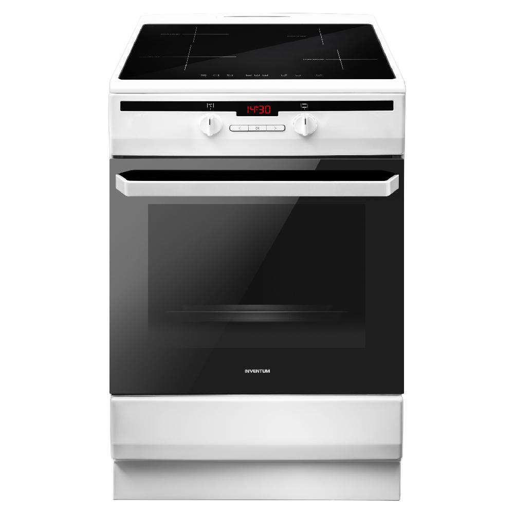 inventum Fornuis - Inductie - 60 cm - Wit/Zwart