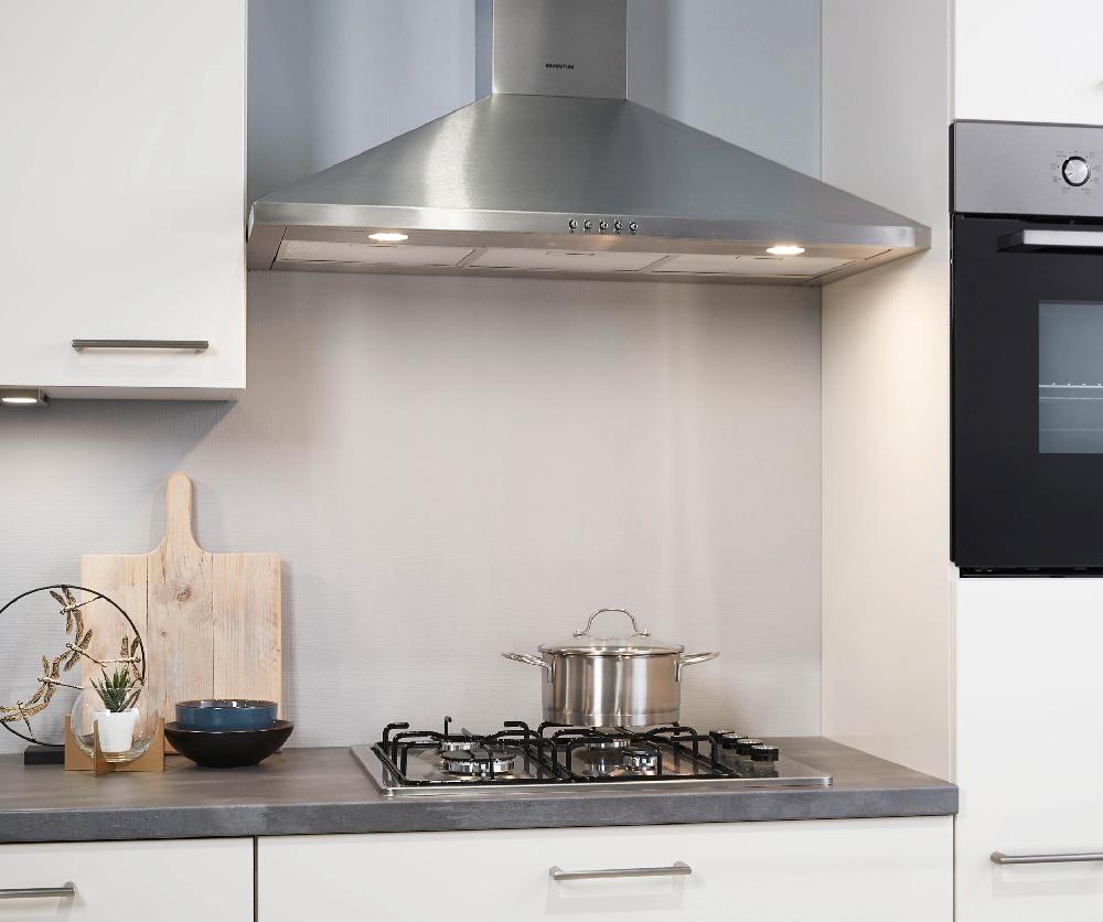 Inventum Gaskookplaat - 59 Cm - RVS