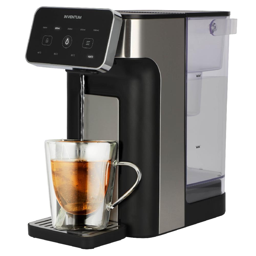 inventum Heetwaterdispenser - 2 liter - Zwart/RVS