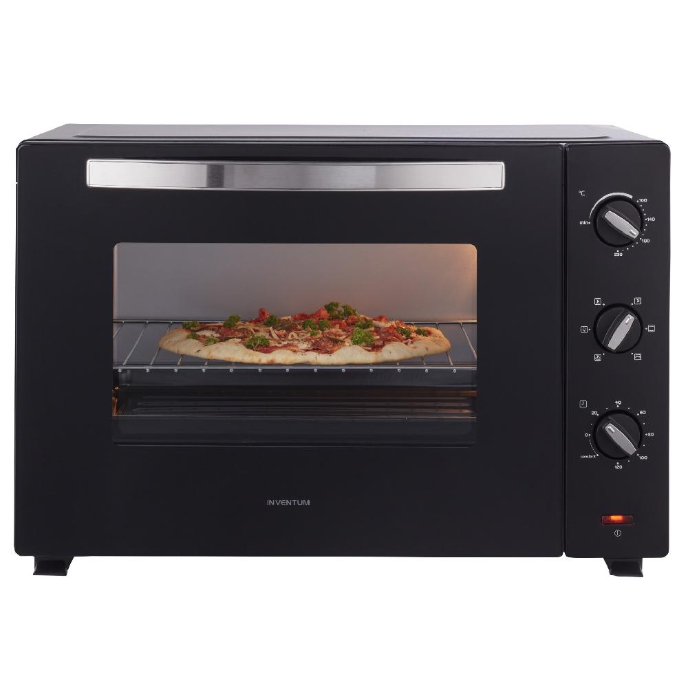 inventum Heteluchtoven - Inhoud 60 liter - Zwart