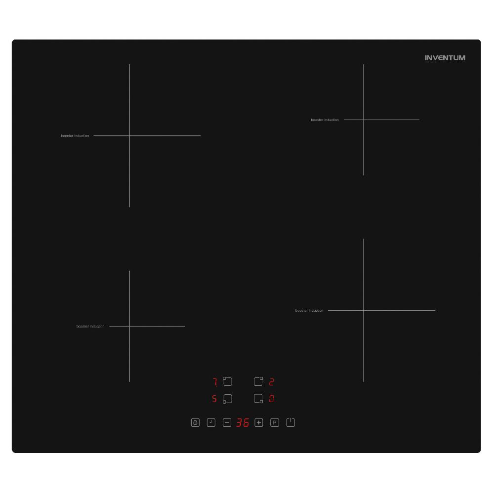 Inventum Inductiekookplaat - 60 Cm - 1-fase