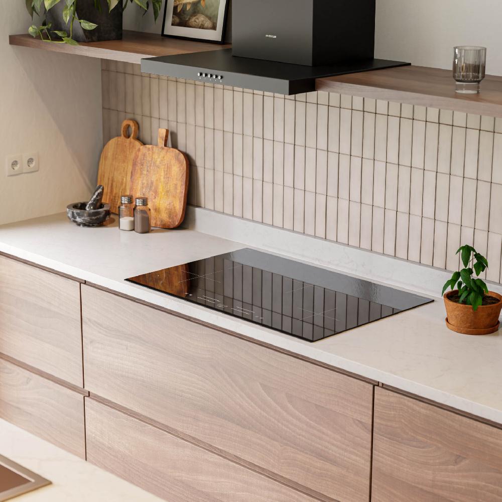 Inventum Inductiekookplaat - 77 Cm - 1- Of 2-fase