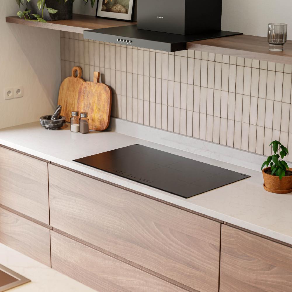 Inventum Inductiekookplaat - 90 Cm - 2-fase