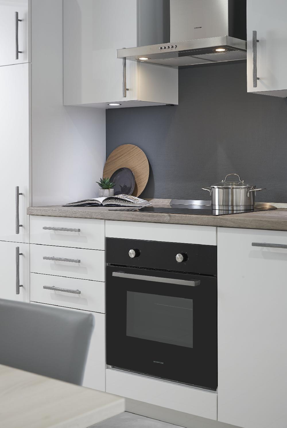 Inventum Oven - 70 L - Nis 60 Cm - Zwart