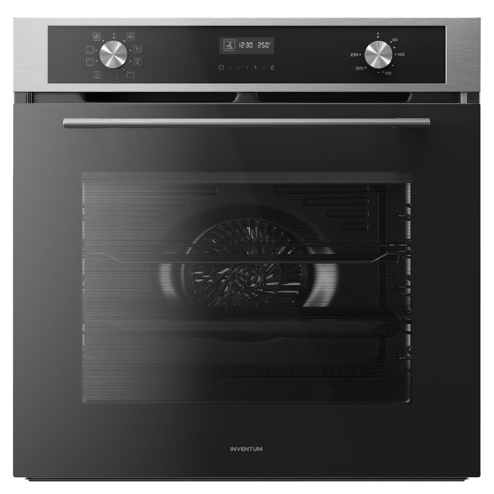 inventum Oven - 72 l - Nis 60 cm - Zwart/RVS