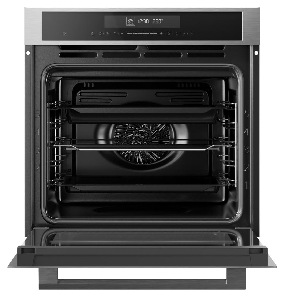 Inventum Oven - 72 L - Nis 60 Cm - Zwart/RVS