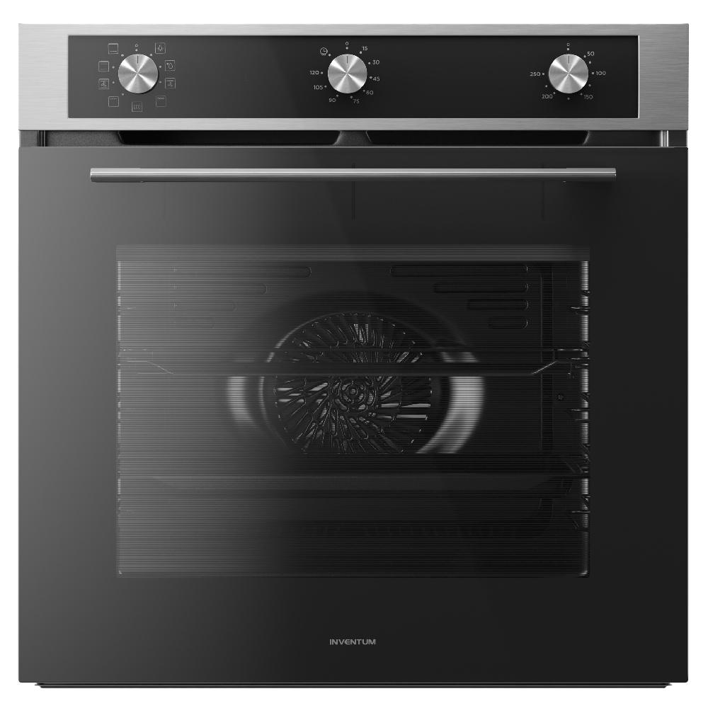 inventum Oven - 72 l - Nis 60 cm - Zwart/RVS