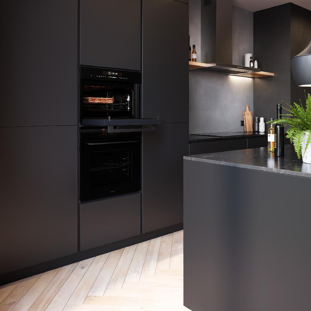 Inventum Oven Met Magnetron - 50 L - Nis 45 Cm - Zwart