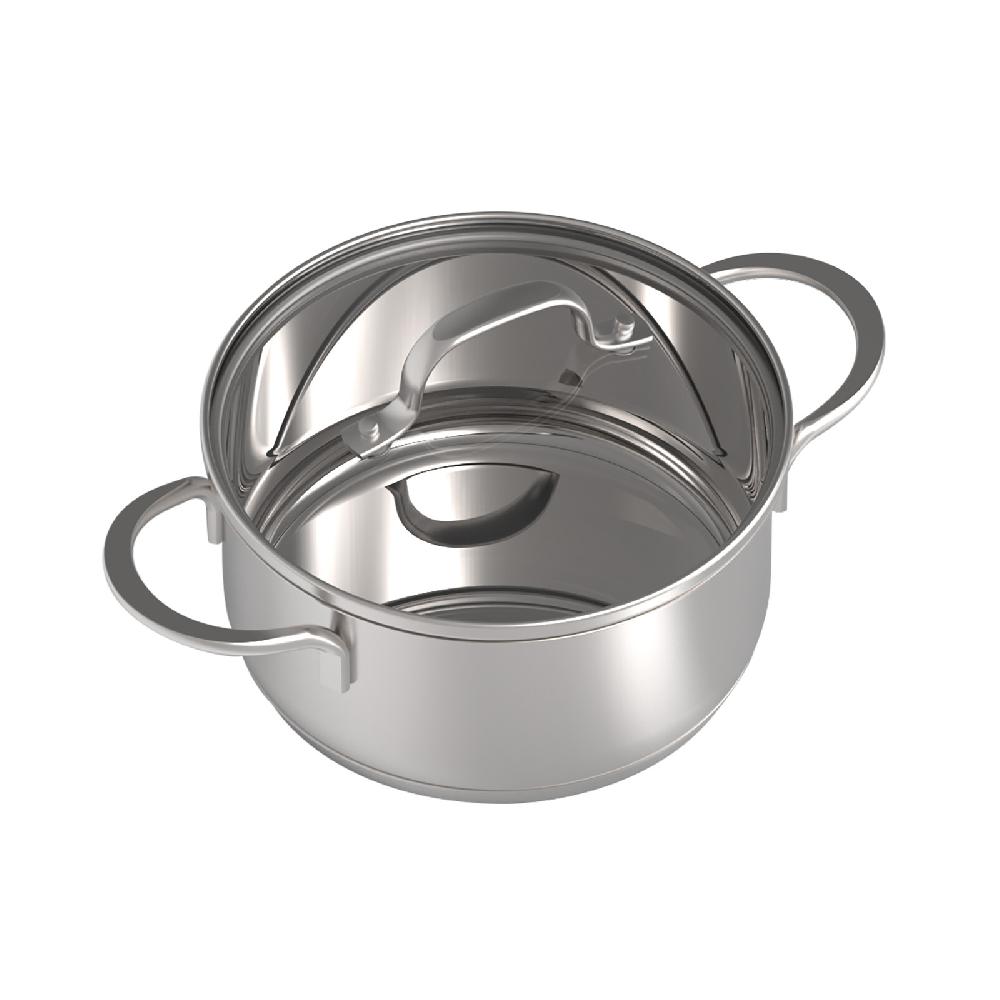 Inventum Pannenset 4-delig - RVS