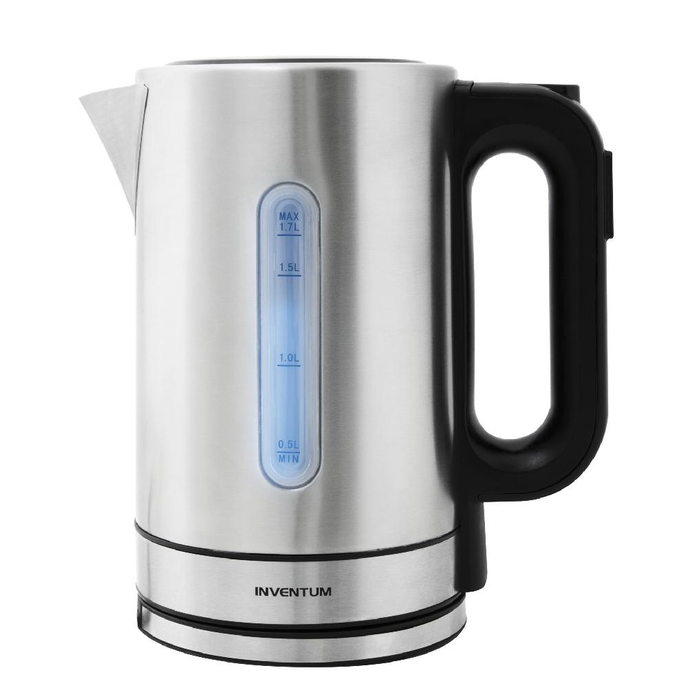 inventum Waterkoker - Inhoud 1 7 liter - RVS/Zwart