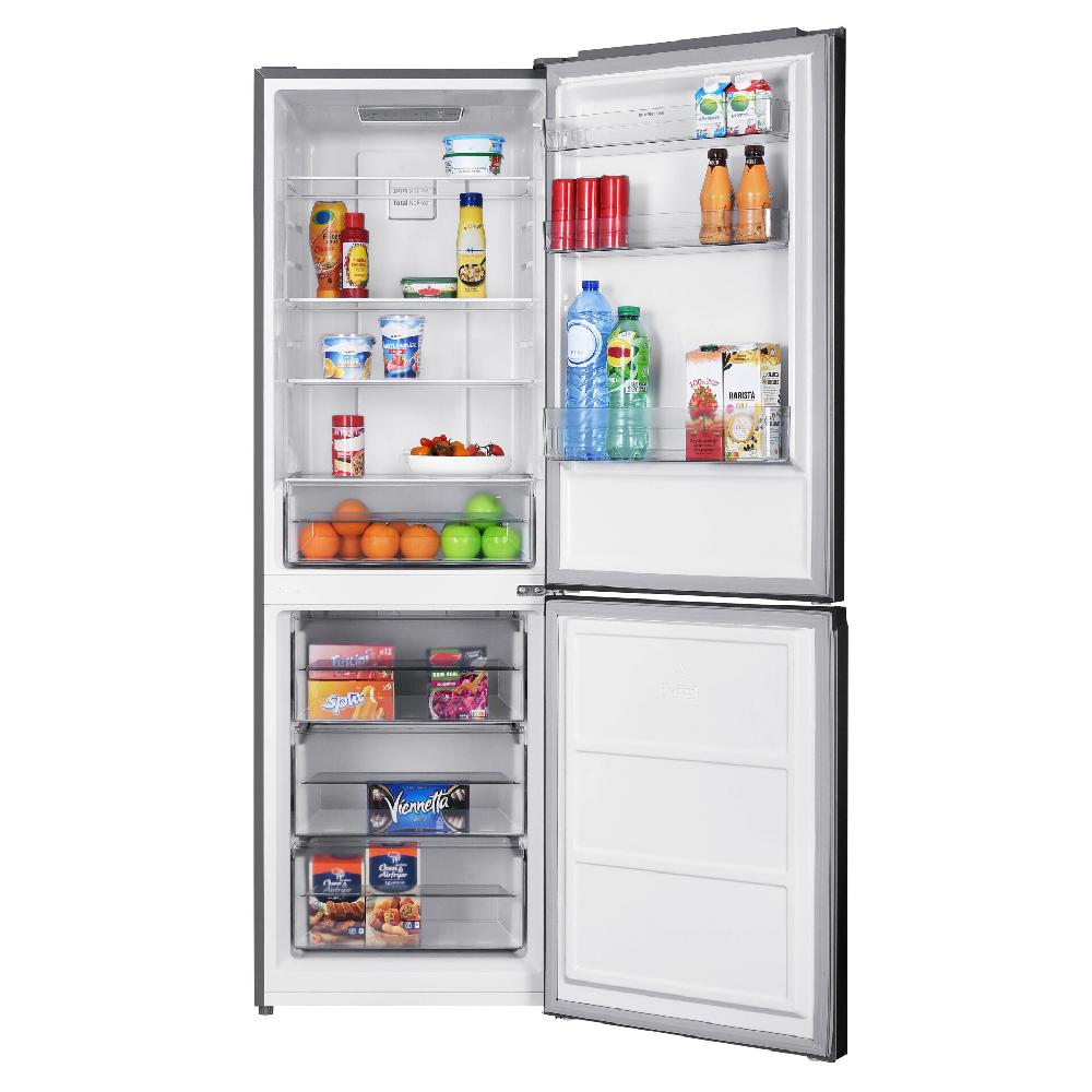 inventum Koel-vriescombi - 327 liter - 184 cm hoog - RVS look