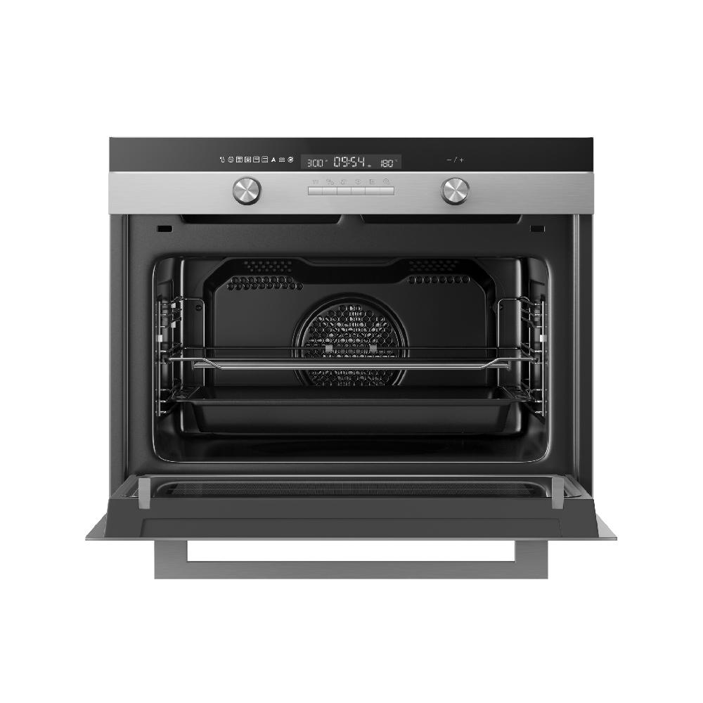Inventum Oven Met Magnetron - 50 L - Nis 45 Cm - RVS/Zwart