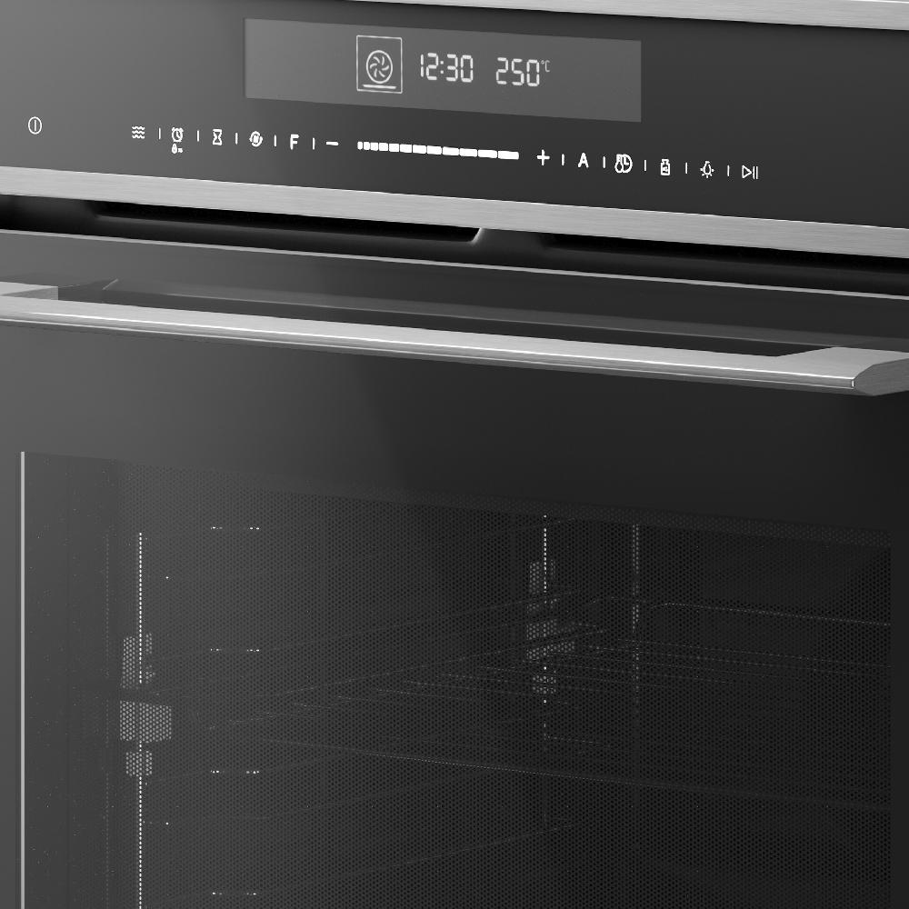 Inventum Oven Met Magnetron - 72 L - Nis 60 Cm - Zwart/RVS