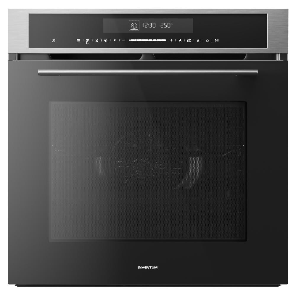 inventum Oven met magnetron - 72 l - Nis 60 cm - Zwart/RVS