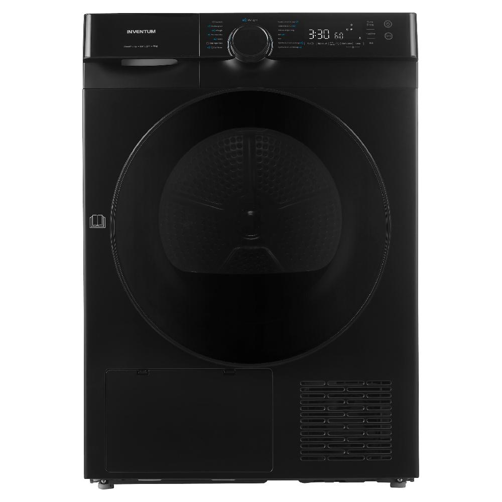 inventum Warmtepompdroger - Inhoud 9 kg - 14 programma's - Zwart