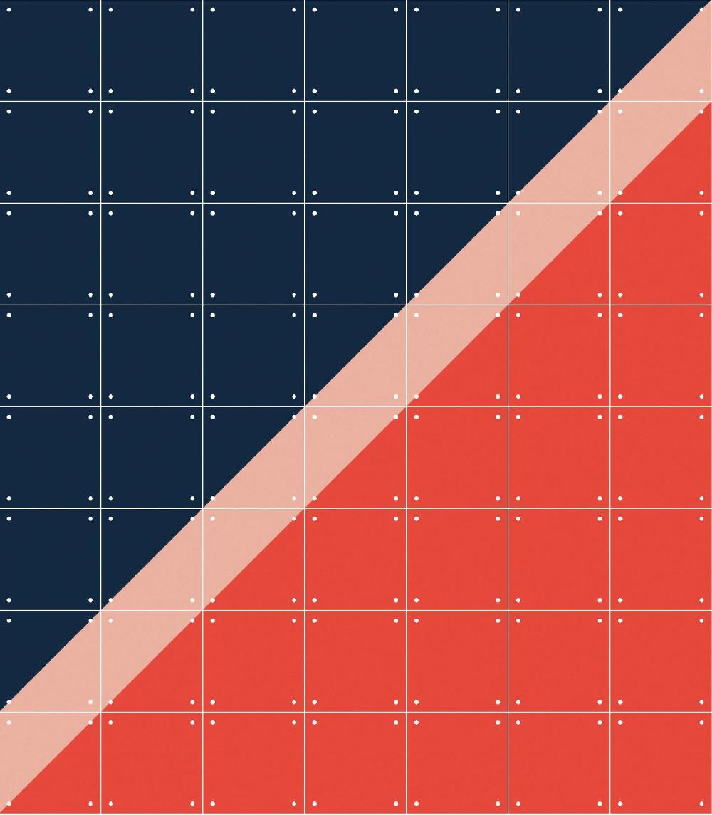 ixxi Allon Dery Color Blocking DIY Kit 1 Blauw & Rood Color Blocking DIY Kit 1 € 149