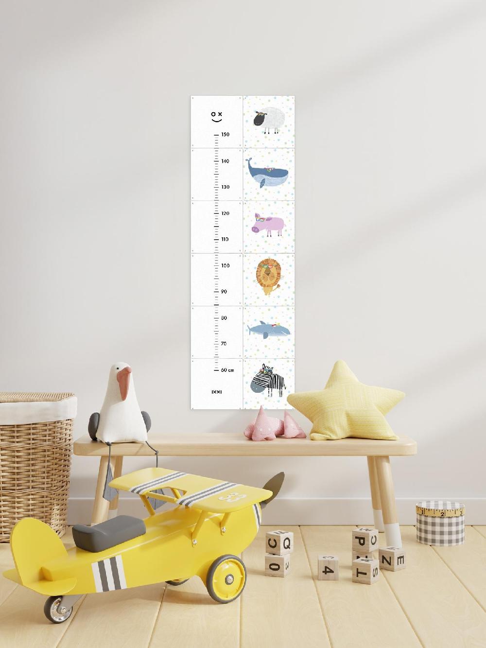 Ixxi Carla Daly Confetti Dieren Groeimeter 40 X 120cm € 68