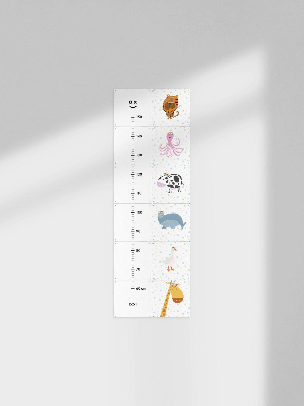 ixxi Carla Daly Confetti Dieren Groeimeter 40 x 120cm € 68