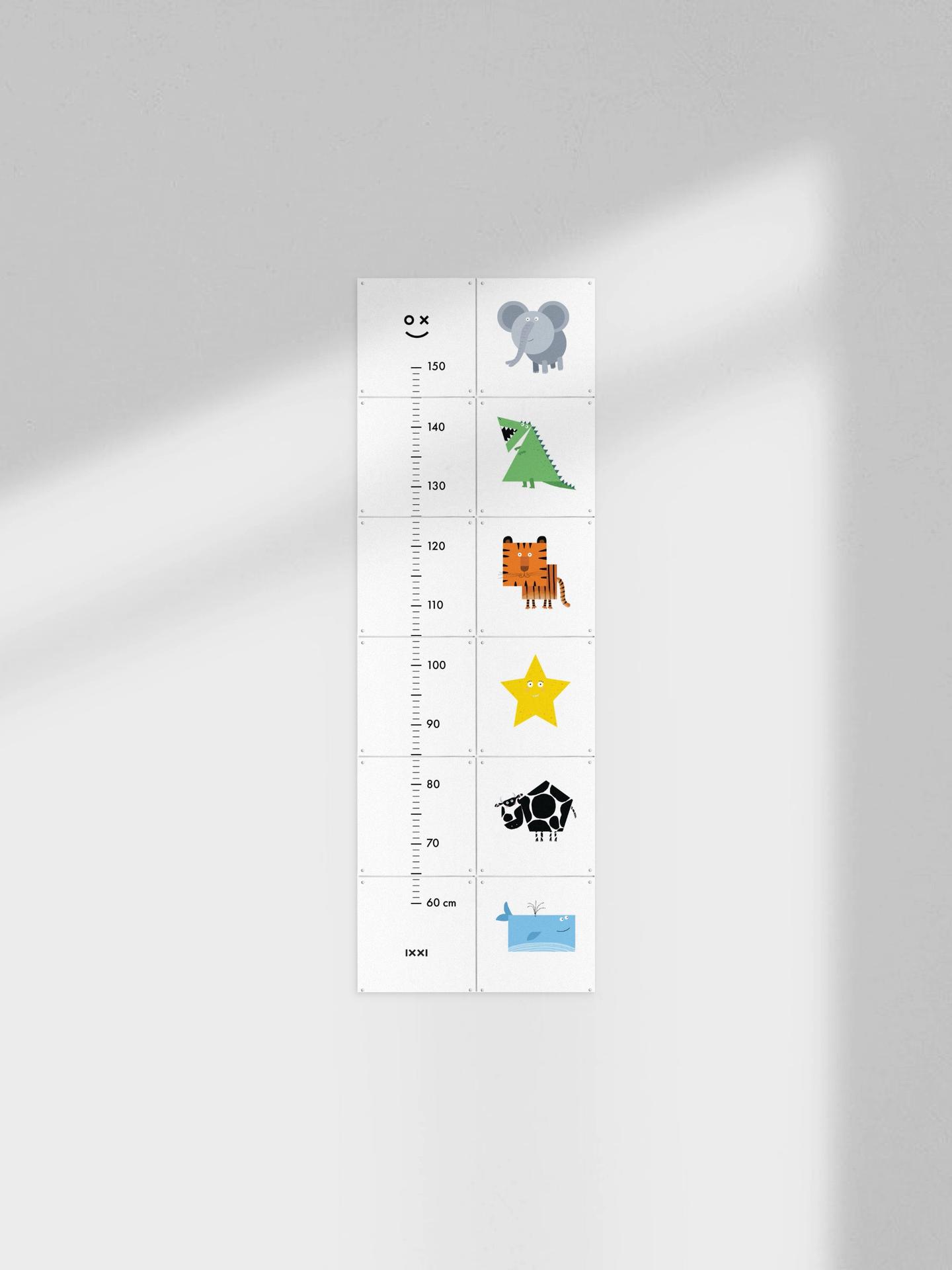 ixxi Carla Daly Vormen en Figuren Groeimeter 40 x 120cm € 68