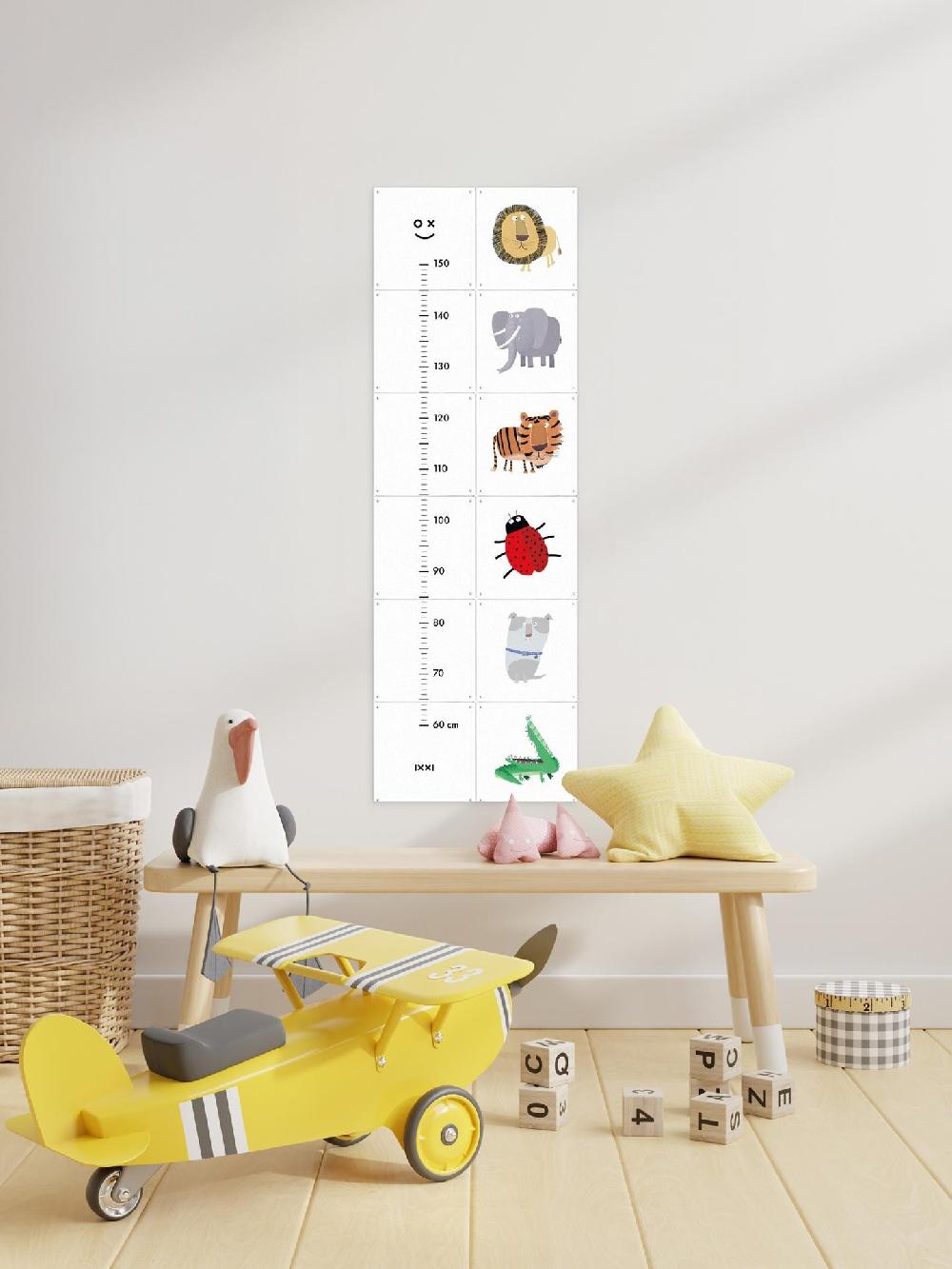 Ixxi Carla Daly Whimsical Animals Groeimeter 40 X 120cm € 68