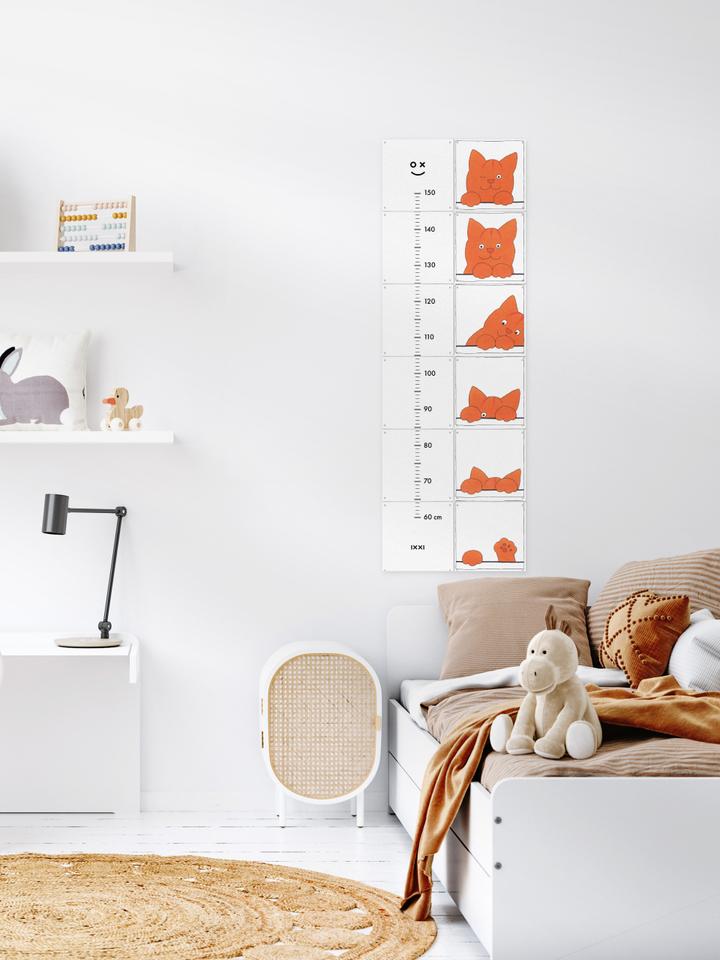 Ixxi Dikkie Dik Dikkie Dik Zegt Hallo Groeimeter 40 X 120cm € 68