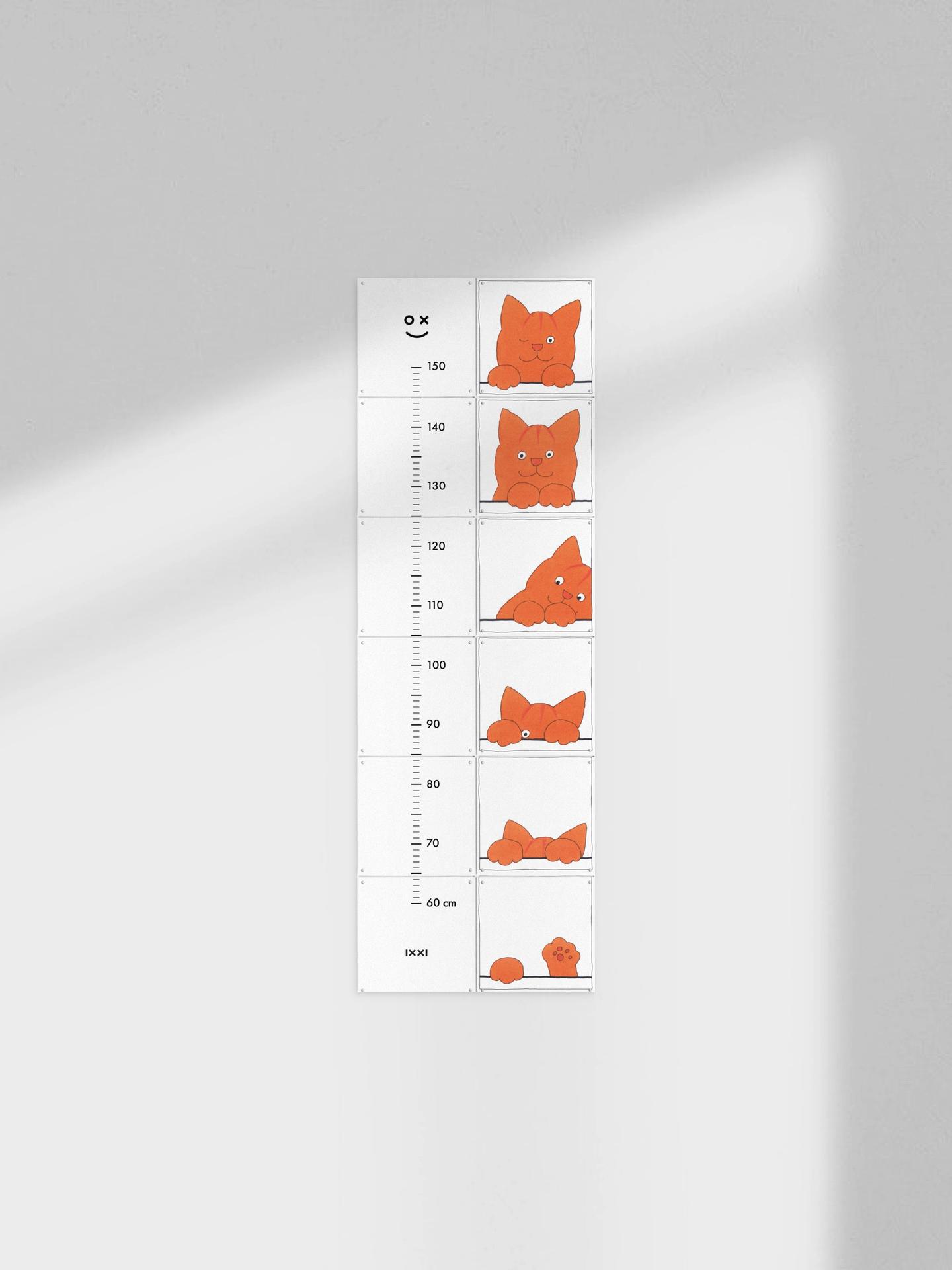 ixxi Dikkie Dik Dikkie Dik zegt Hallo Groeimeter 40 x 120cm € 68