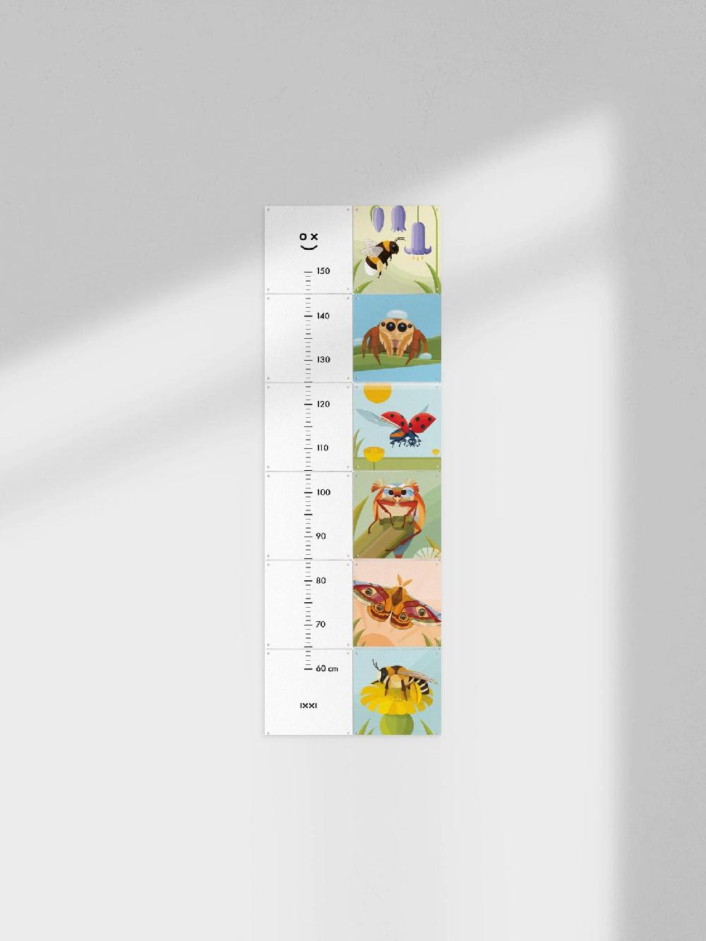 ixxi Elke Uijtewaal Insecten Groeimeter 40 x 120cm € 68